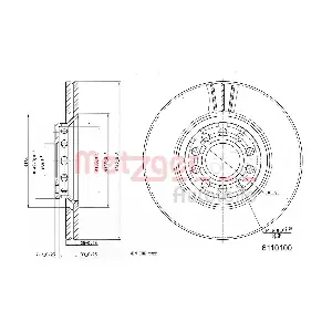 6110100 METZGER AUTOTEILE