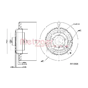 6110696 METZGER AUTOTEILE