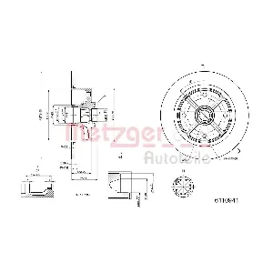 6110941 METZGER AUTOTEILE