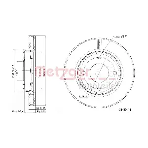 6110111 METZGER AUTOTEILE