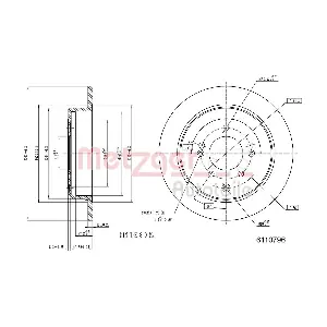 6110796 METZGER AUTOTEILE