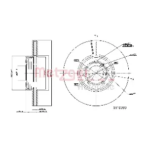 6110380 METZGER AUTOTEILE