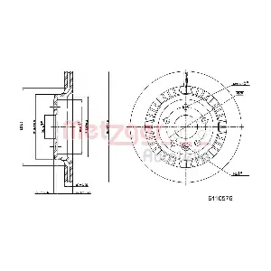 6110576 METZGER AUTOTEILE