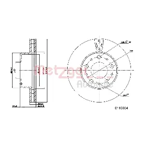 6110354 METZGER AUTOTEILE