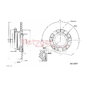 6110878 METZGER AUTOTEILE