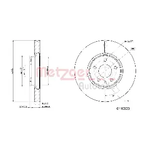 6110923 METZGER AUTOTEILE