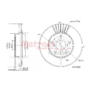 6110282 METZGER AUTOTEILE