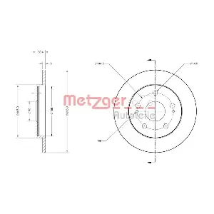 6110498 METZGER AUTOTEILE