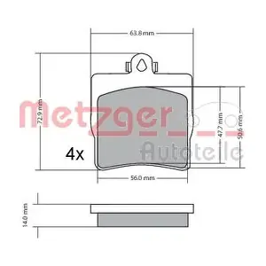 1170016 METZGER AUTOTEILE
