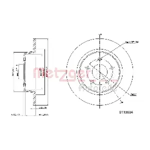 6110604 METZGER AUTOTEILE