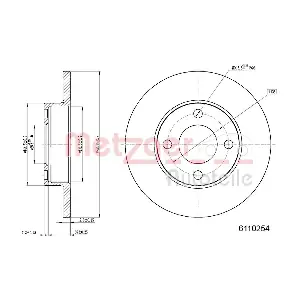 6110254 METZGER AUTOTEILE