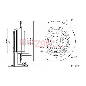 6110322 METZGER AUTOTEILE