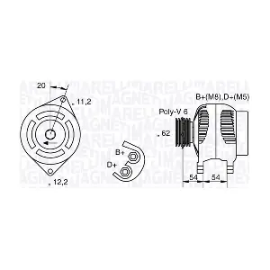 063321800010 MAGNETI MARELLI