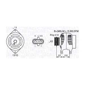 063536550080 MAGNETI MARELLI