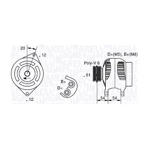 063321826010 MAGNETI MARELLI