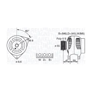 063341345010 MAGNETI MARELLI
