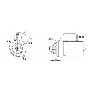 943 25 105 401 0 MAGNETI MARELLI